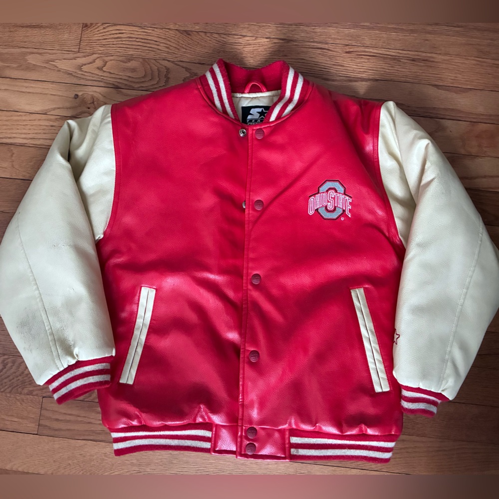 Ohio State University Starter Varsity Jacket - Size M‎